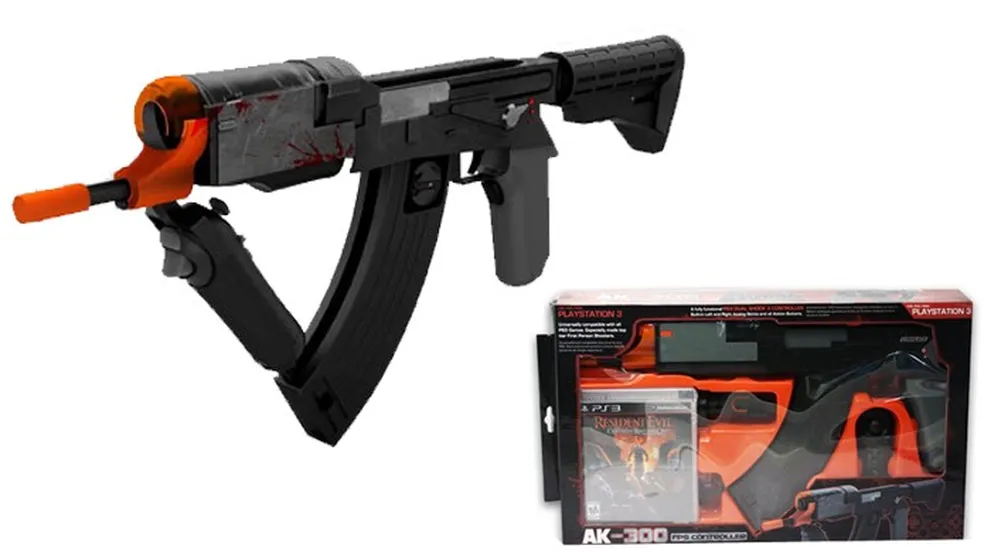 Controle em formato de fuzil de assalto realista AK Striker