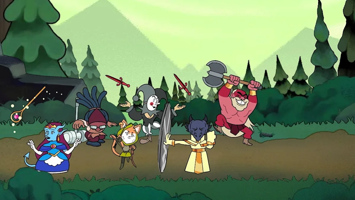 Tela de um dos minigames do Jackbox Party Pack